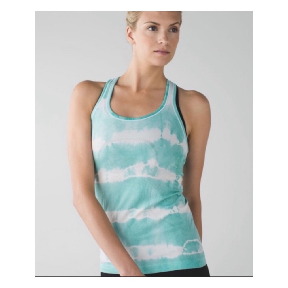 Lululemon swiftly tech tie dye tank top 10